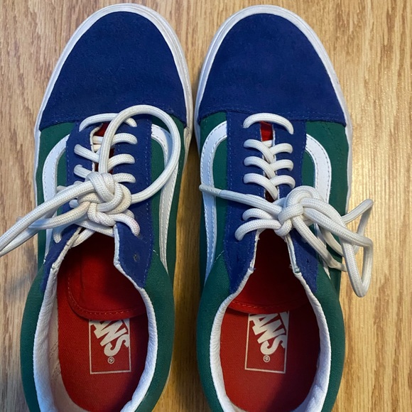 multi colored vans - Picture 1 of 4